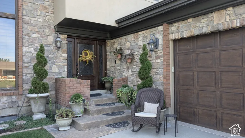 Front door area
