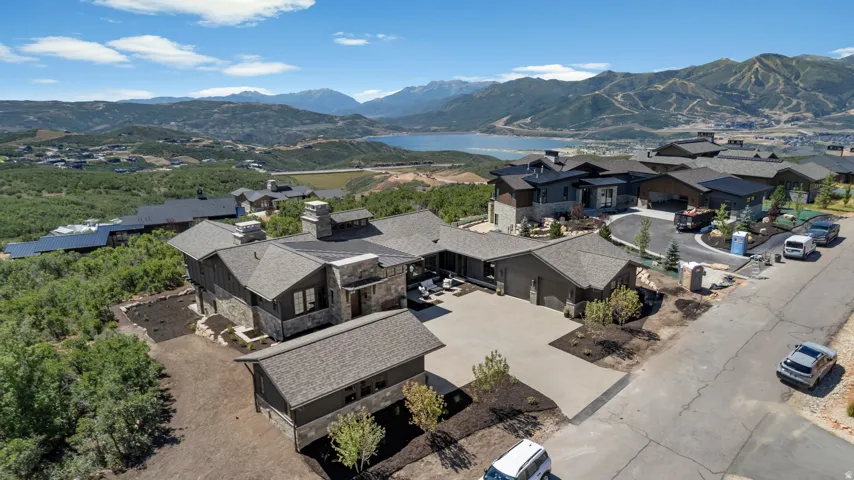 Extensive property with a multi-level design and a paved driveway