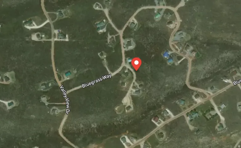 Satellite Map. Pinpointing the property's location within the community