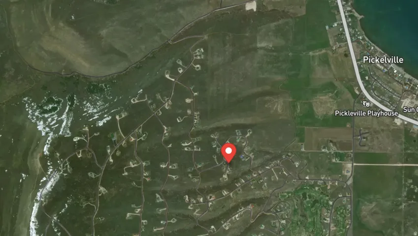 Satellite Map. Displaying the geographic location of the property within a larger area