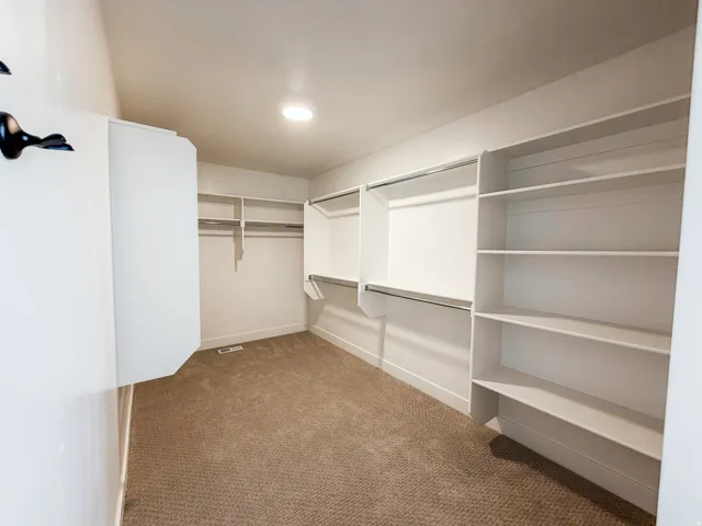 Extra large walk-in closet