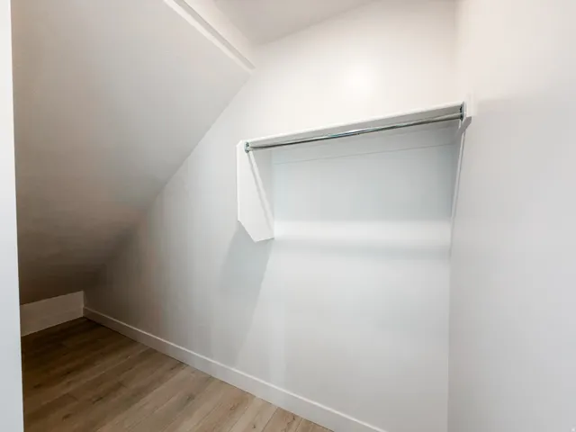storage closet under the stairs