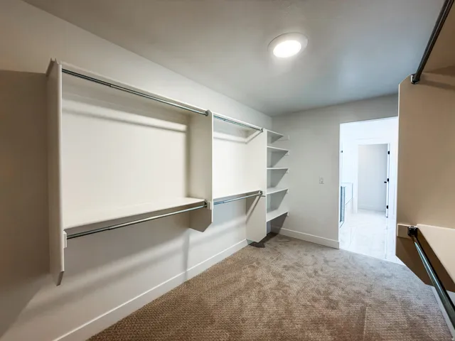 Extra large walk-in closet