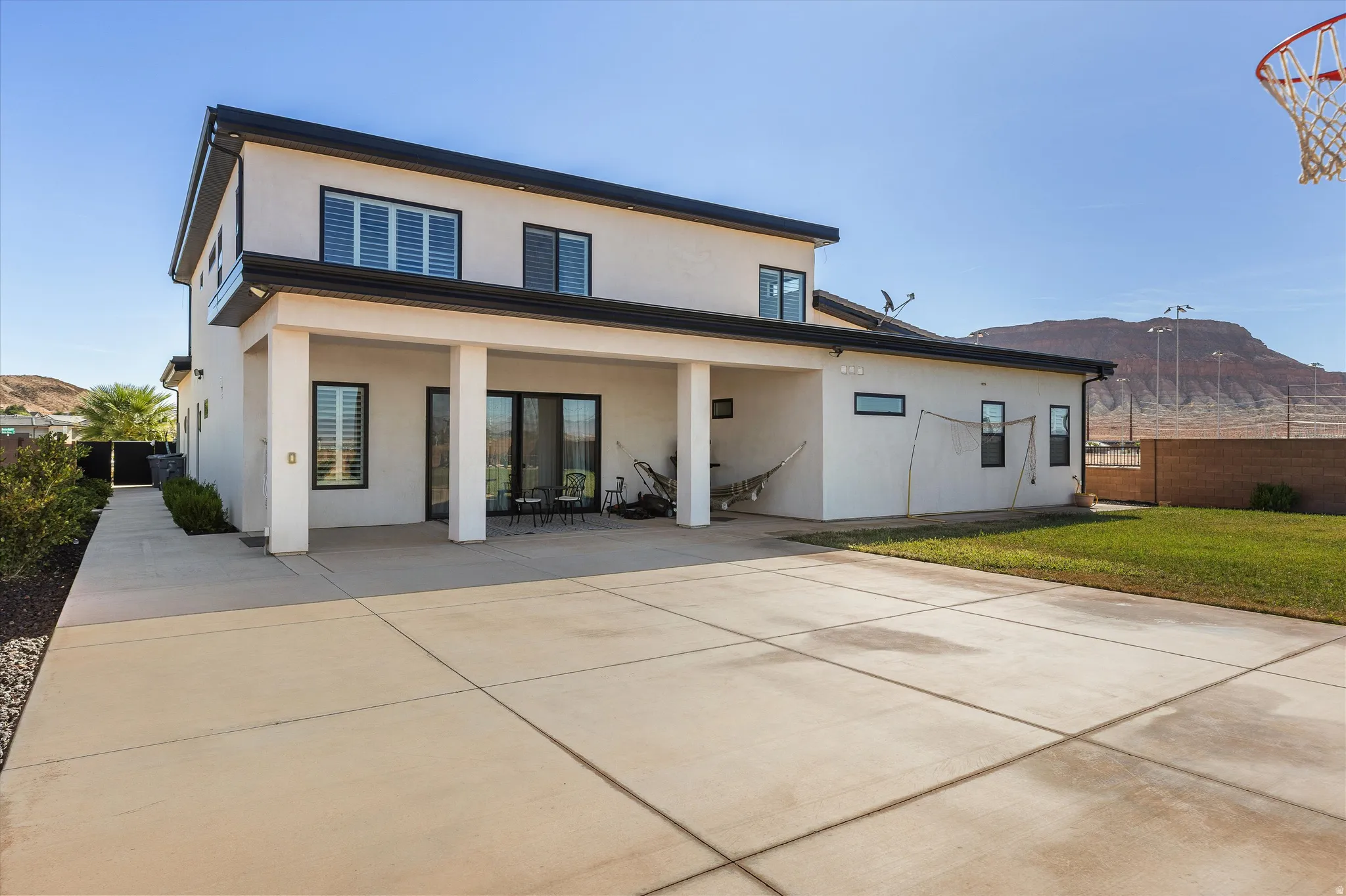 Large Back Patio