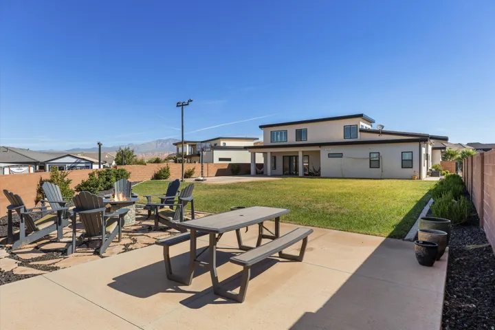 Large Back Patio
