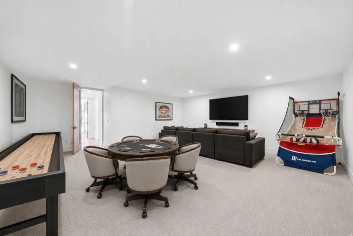 Virtual Staging Flex Room as Game Room
