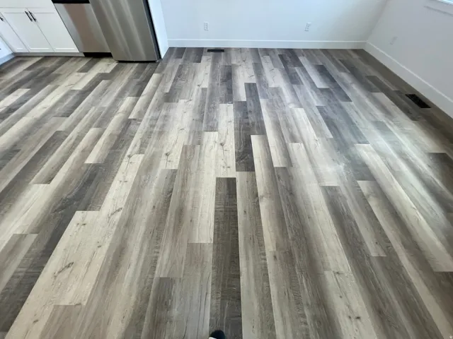 Unit A  LVP flooring