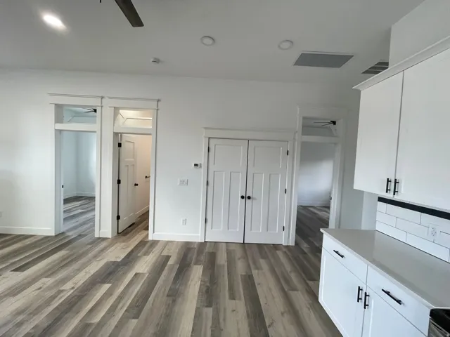 Unit A dining area