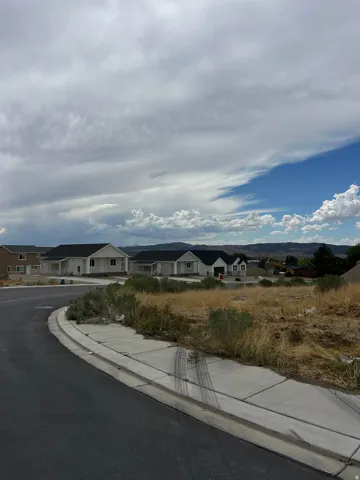 View from side of lot