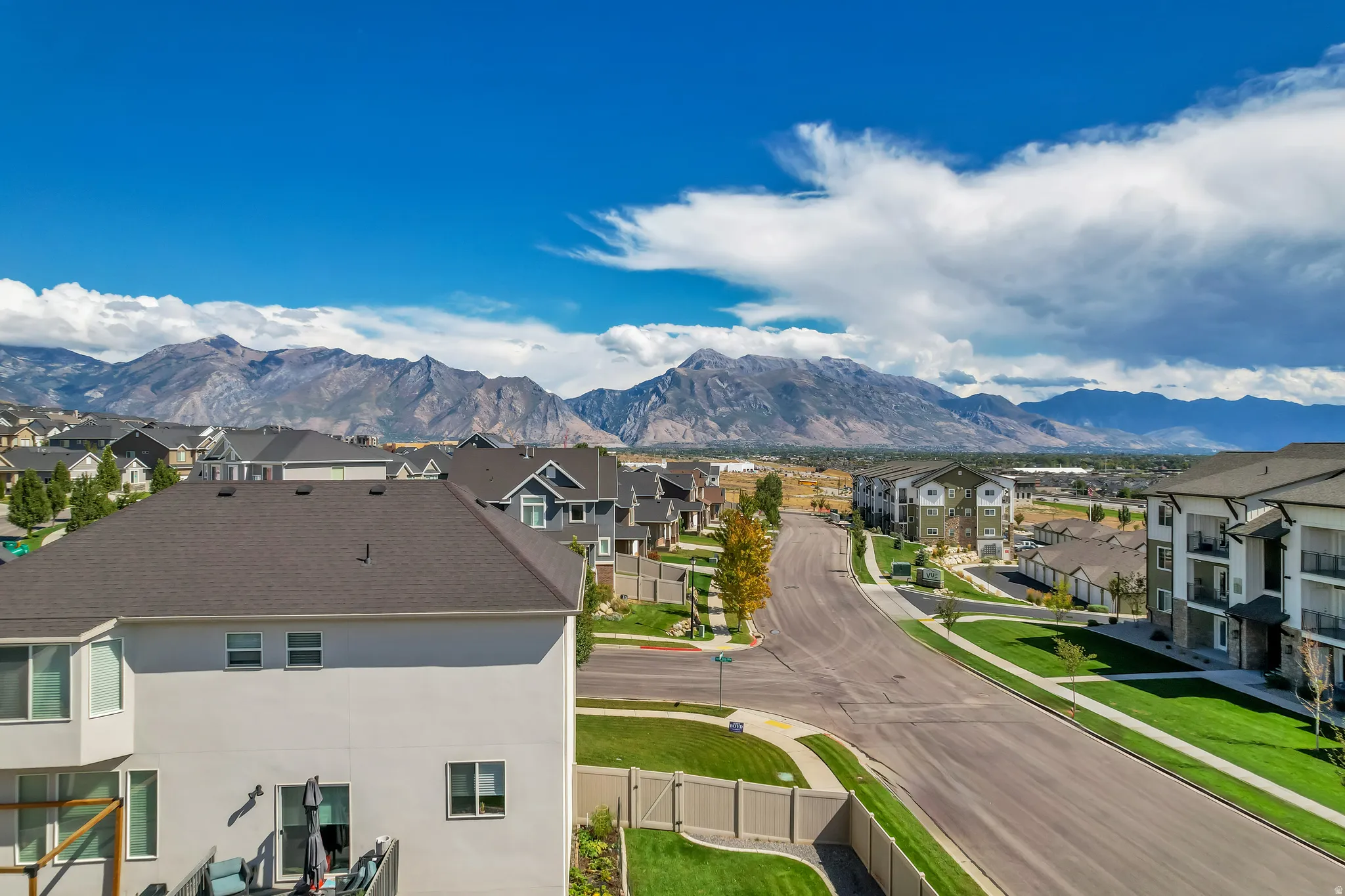 Mountain backdrop