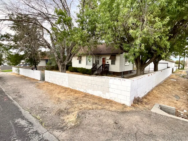 West facing and fully fenced corner lot