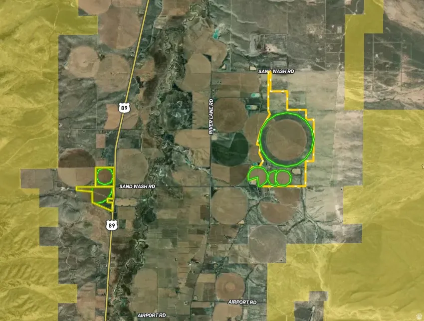 Property Map. Visual representation of the property boundaries and surrounding land features
