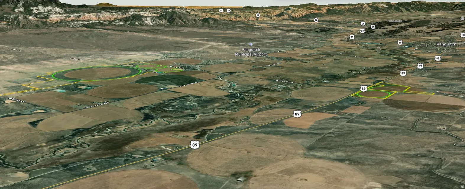 Geographic Area Map. Displaying an overhead perspective of the property's location within its broader geographic context