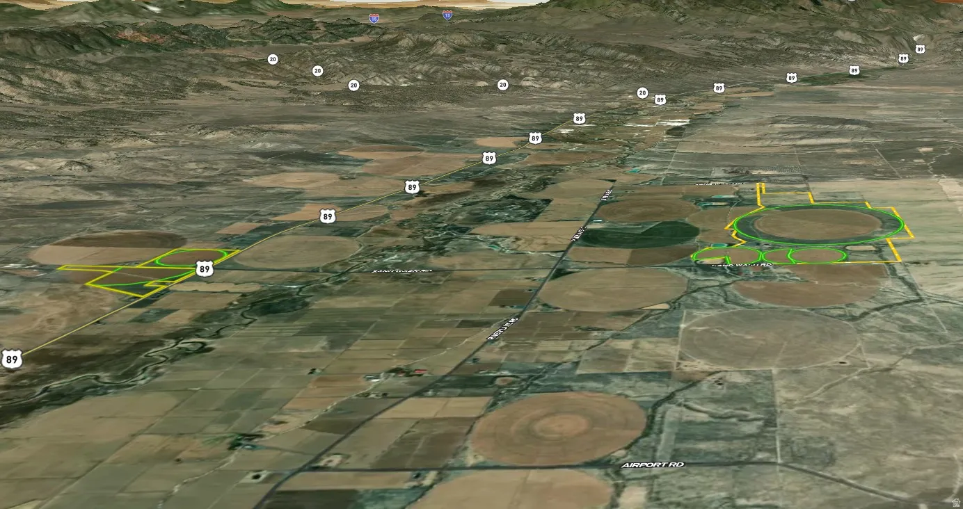 Satellite Imagery. Depicting the property’s geographical characteristics and surrounding land use
