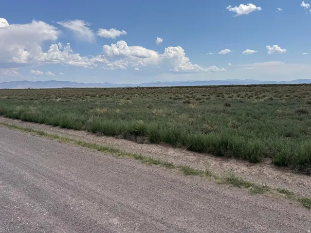 Expansive land parcel featuring natural ground cover, distant mountains, and open skies