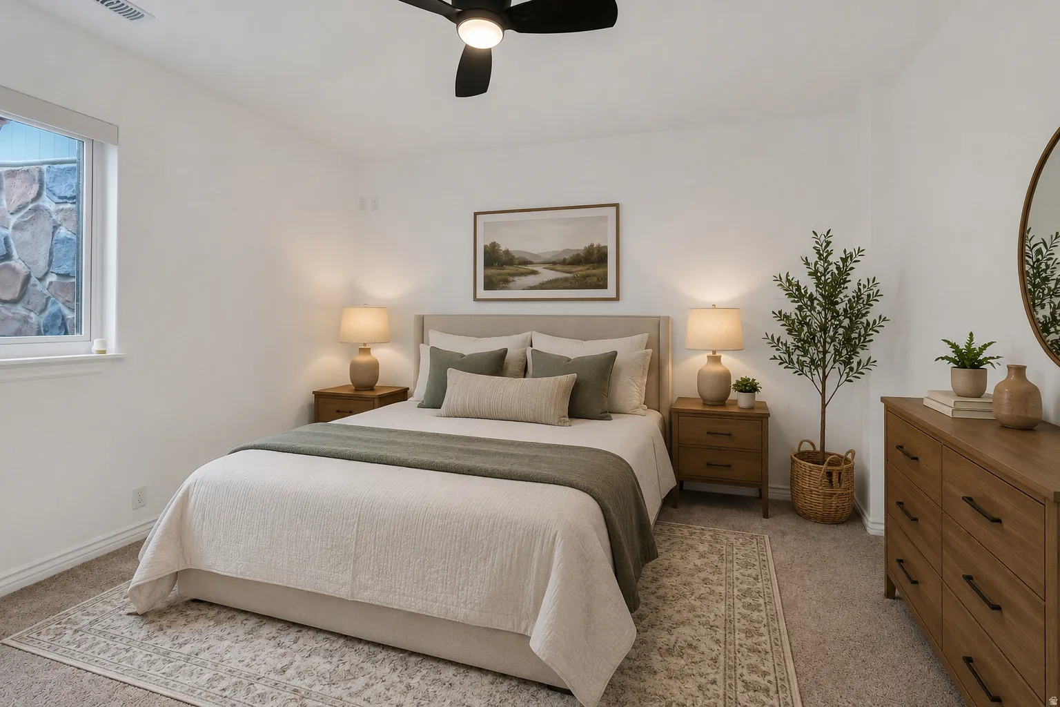Flexible bonus room completes this private lower-level suite, connected to the bedroom and beautifully updated bath—ideal as an additional bedroom, oversized walk-in closet, dressing room, or private retreat.  Virtually staged as a bedroom, this versati