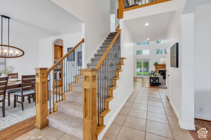 Thoughtful architectural details add character from the moment you step inside.