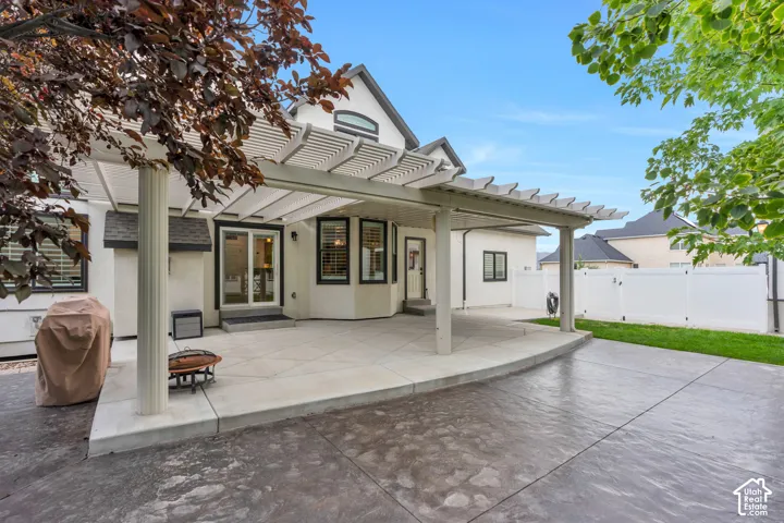 Multiple outdoor areas make it easy to entertain a crowd or simply enjoy a quiet evening at home.