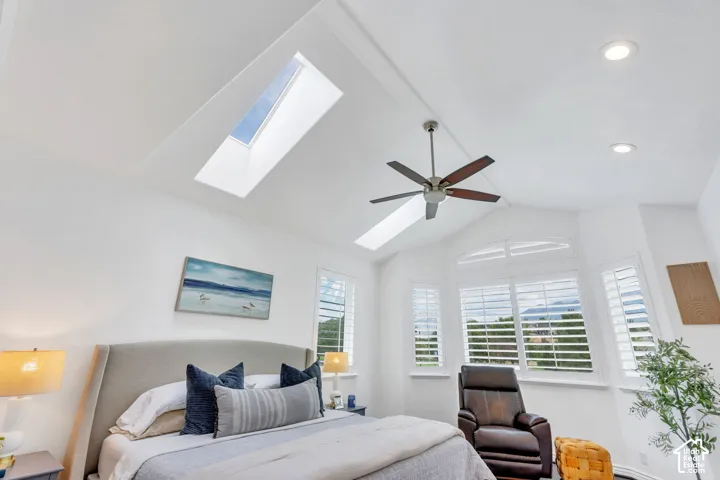 Your primary suite is filled with light and gorgeous views of the Wasatch mountains.