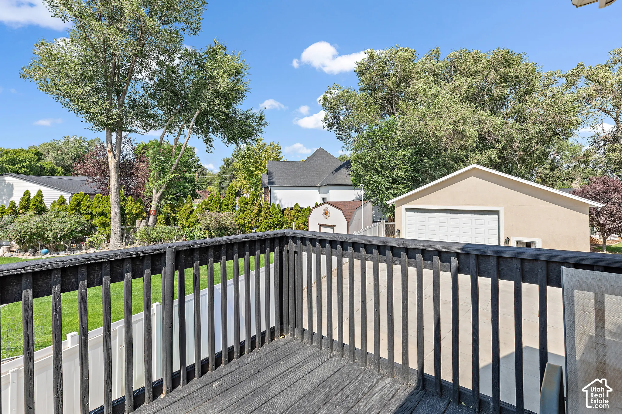 Primary  balcony with wonderful neighborhood views