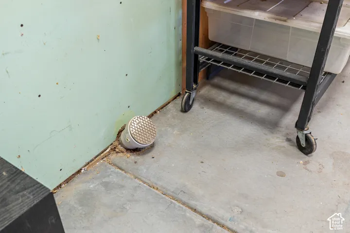 RV garage drain