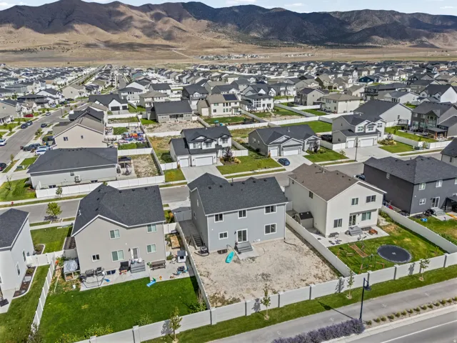 Expansive residential development with a mountain backdrop