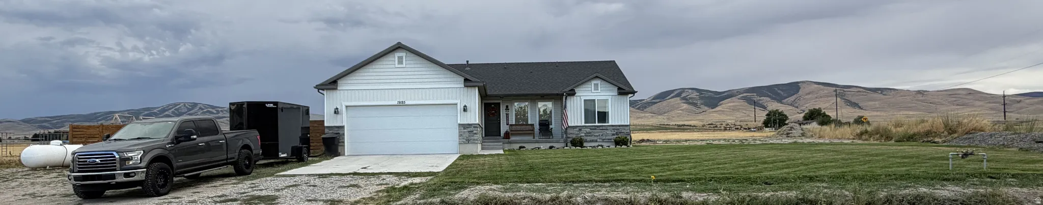 Large front Yard