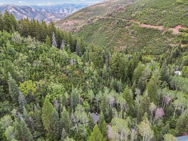 Aerial view of property