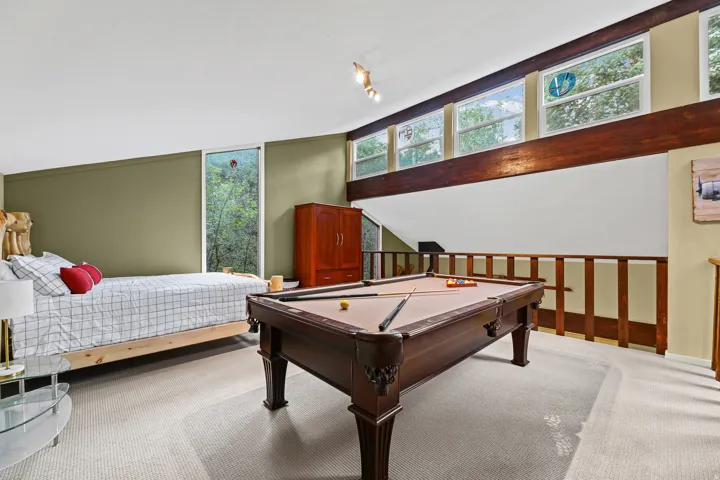 Current  view of the home - The pool table can be included or excluded with the sell of the home