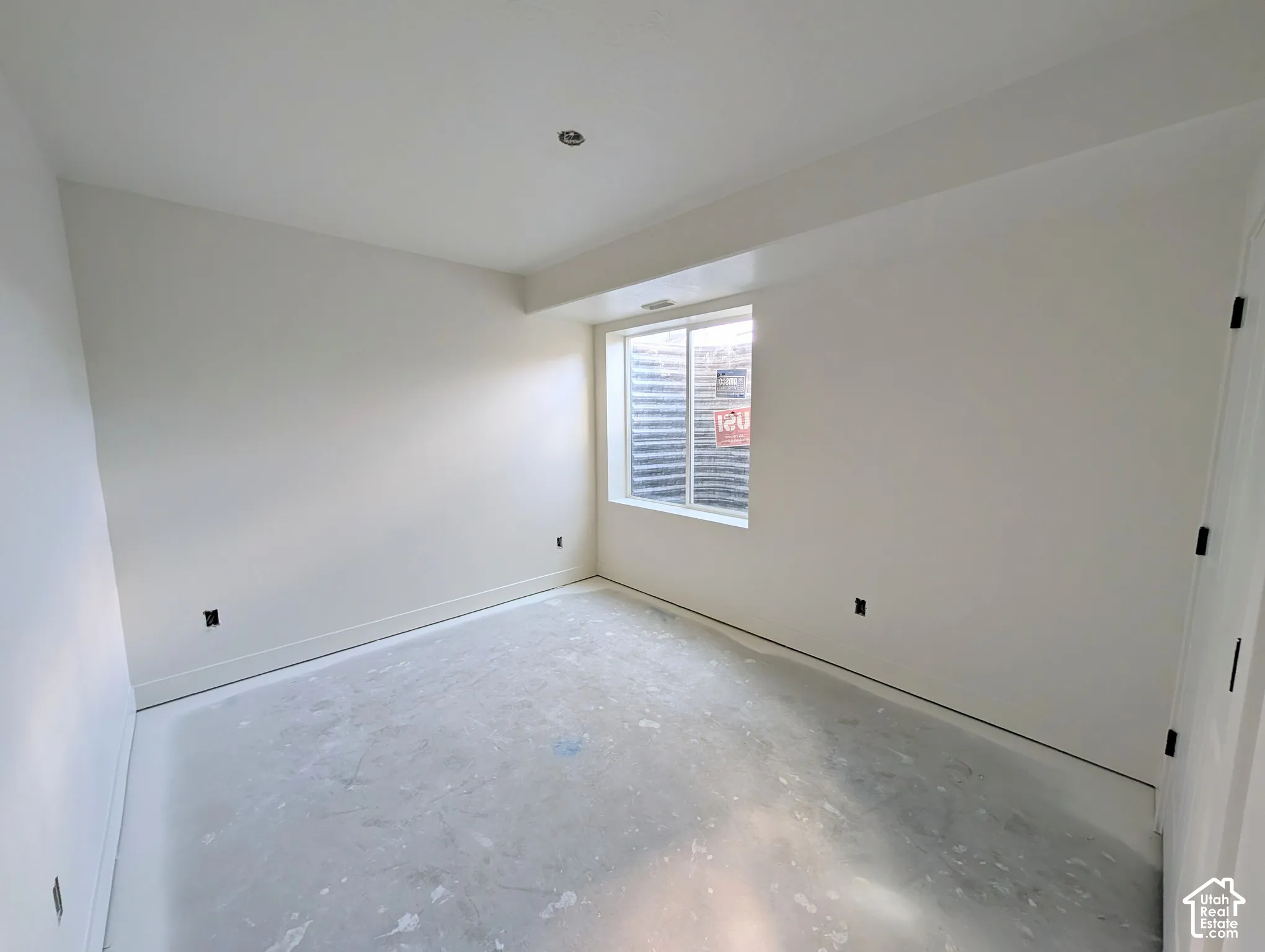Basement bedroom