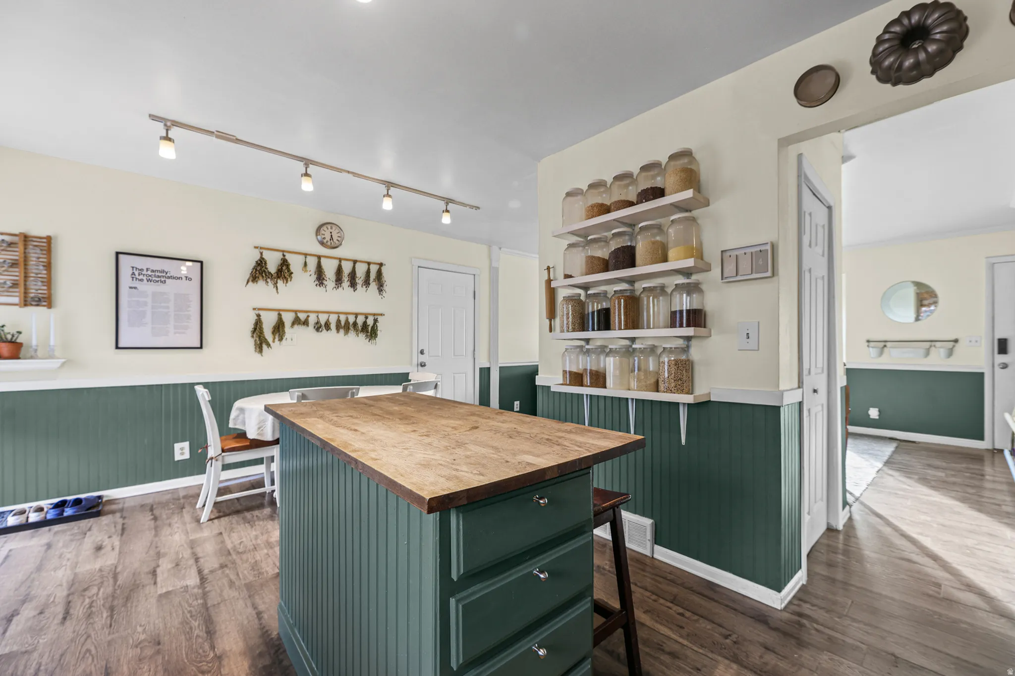 Kitchen and storage