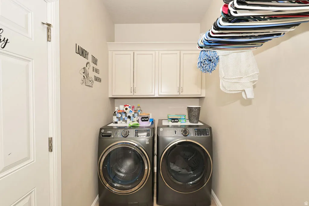 Built-in cabinetry with white shaker-style doors