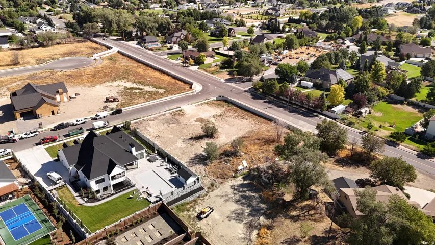 Expansive residential lots surrounded by established homes and mature trees
