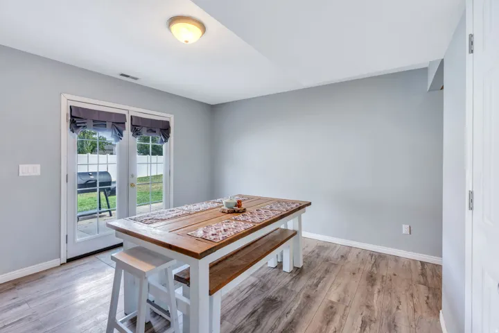 Light blue wall paint