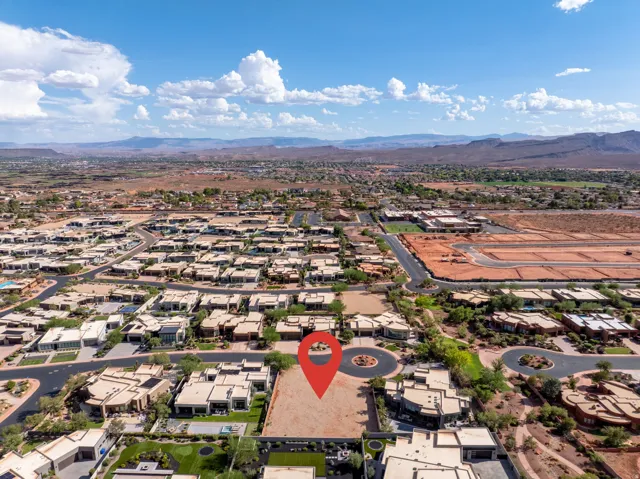Ariel View of Land