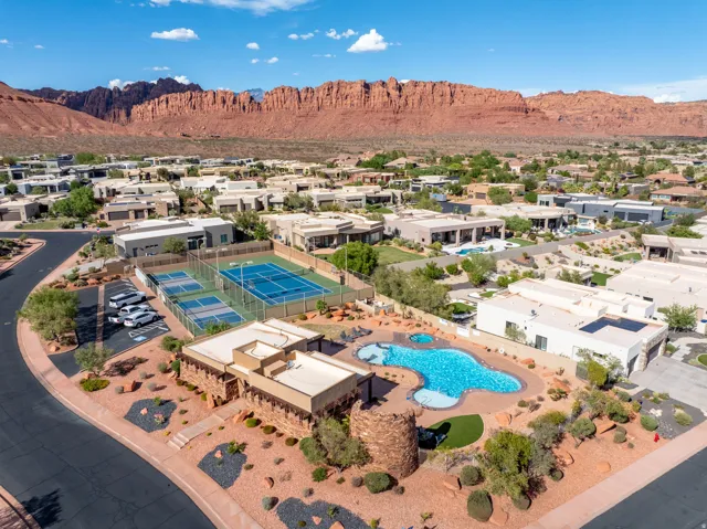 Ariel view of Community Areas