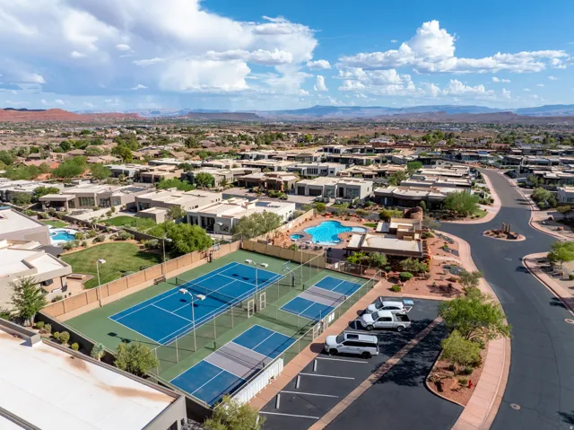 Ariel view of Community Areas