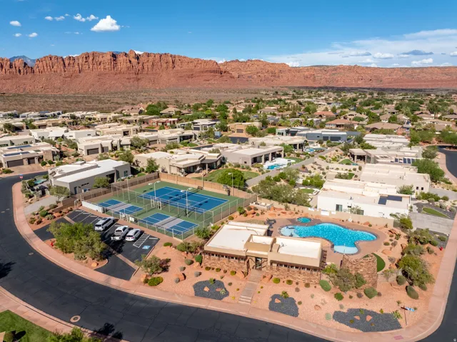 Ariel view of Community Areas