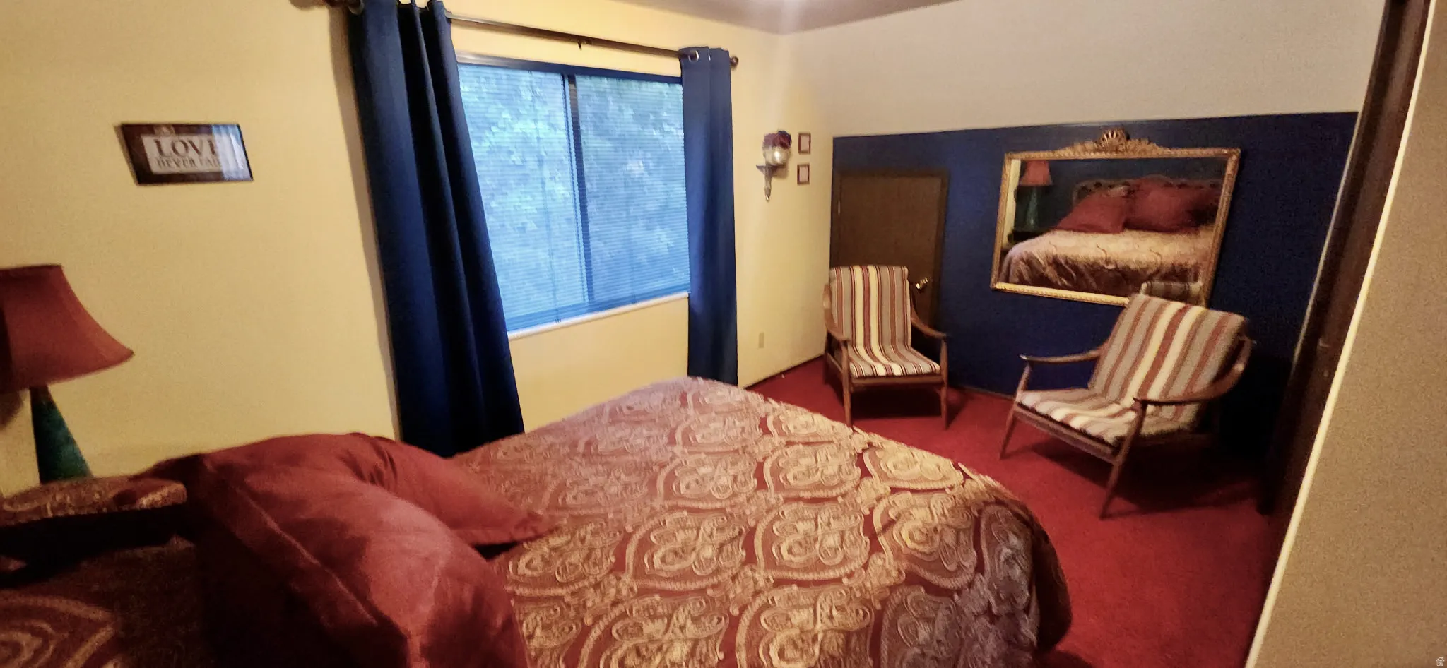 Spacious upstairs bedroom
