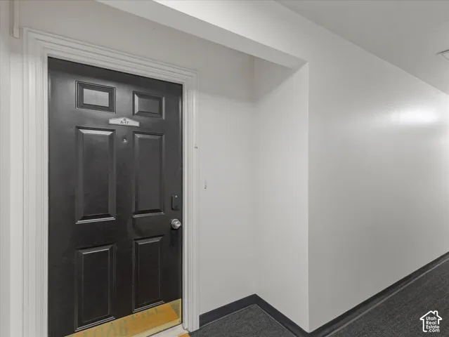 Front door to unit.