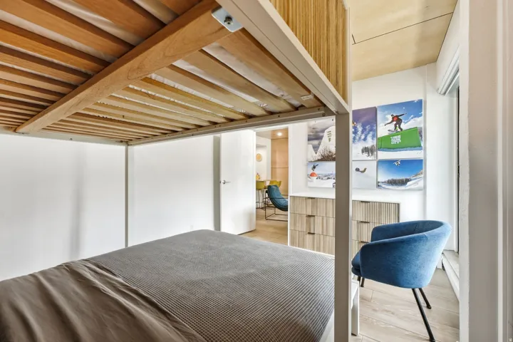 Bunk Bed in secondary bedroom
