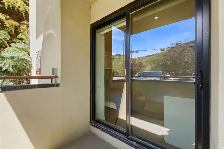 Sliding glass door