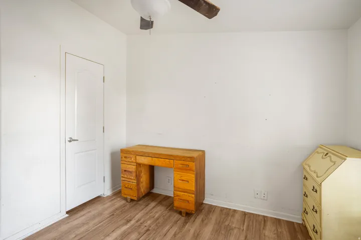 Wood-finish flooring throughout