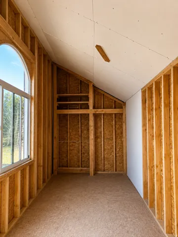 unfinished bunkhouse