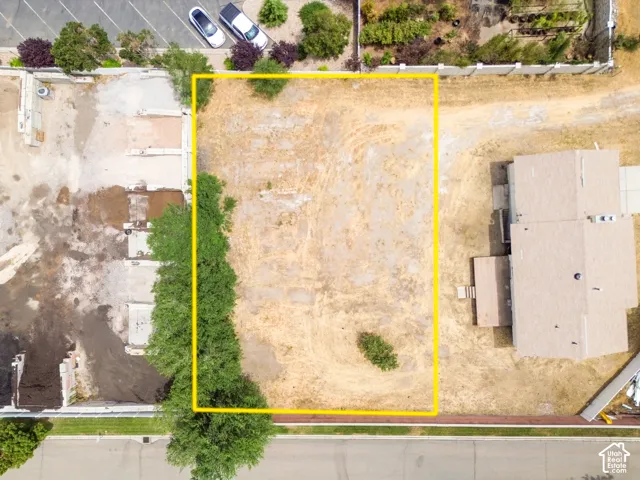 Vacant land parcel featuring a rectangular shape and clear boundaries