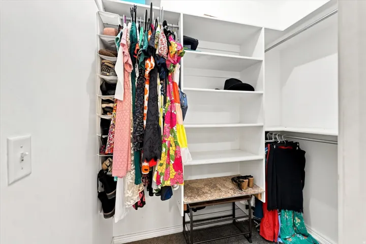 Primary bedroom closet