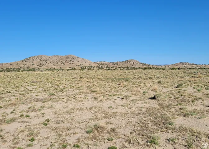 Expansive open terrain with natural vegetation, featuring distant hills and a clear sky