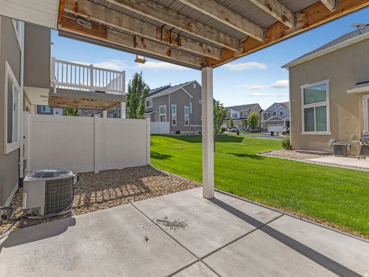 Lower Patio with Open Space