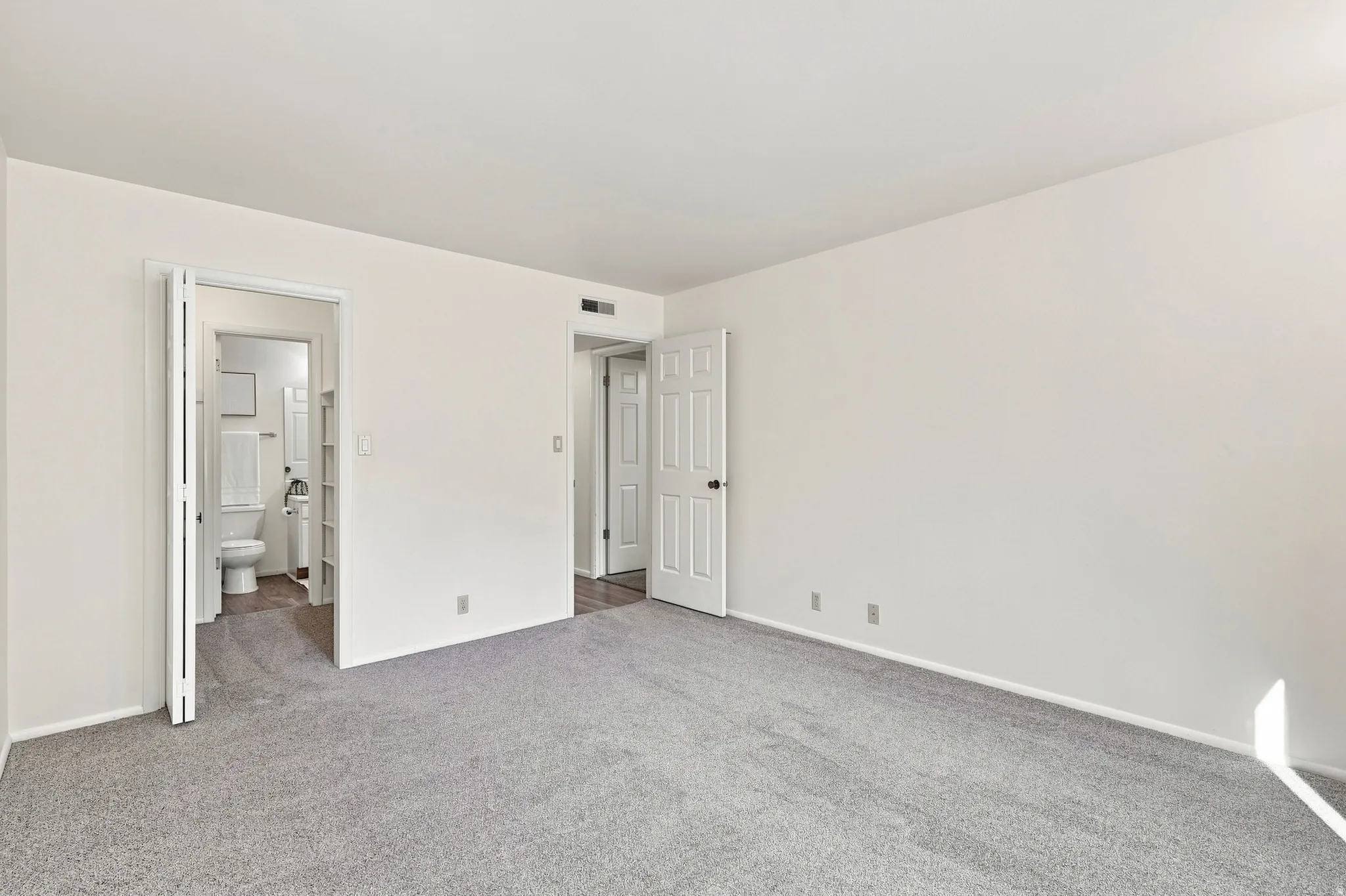 Second bedroom with walk-in closet