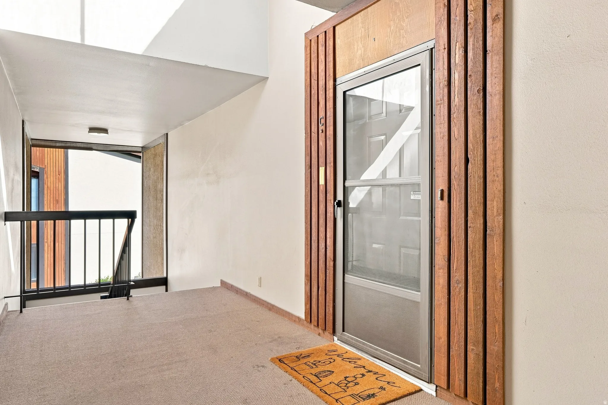 Top floor entrance